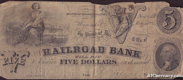 Railroad Bank $5