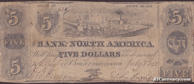 Bank of North America $5