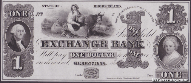 Smithfield Exchange Bank $1