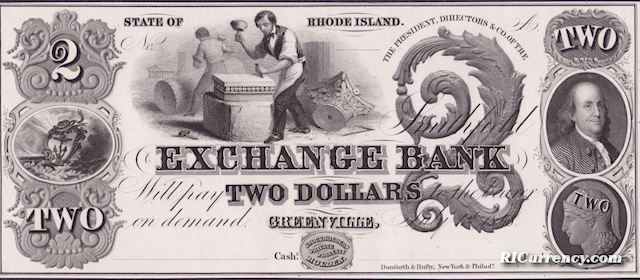 Smithfield Exchange Bank $2