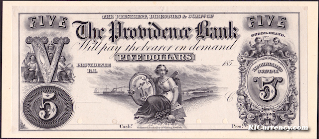 Providence Bank $5