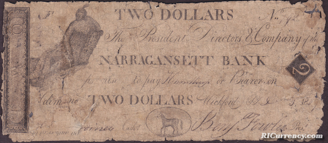 Narragansett Bank $2