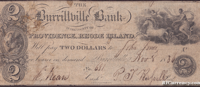 Burriville Bank $2