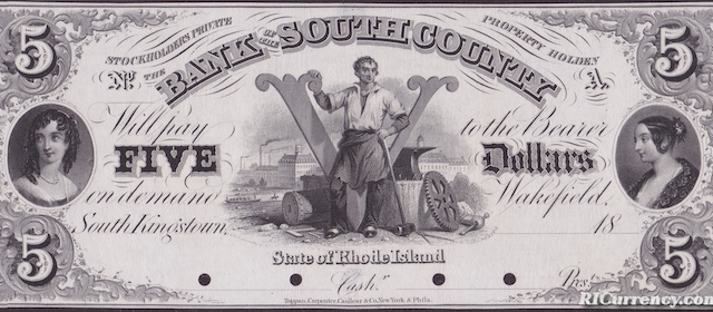 Bank of South County $5